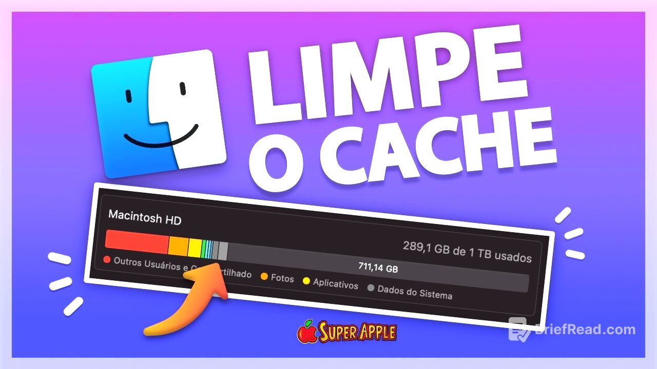 SEU MAC LIMPO E MAIS RÁPIDO -  COMO LIMPAR O CACHE DO MAC - PASSO A PASSO FÁCIL ATÉ PARA INICIANTES!