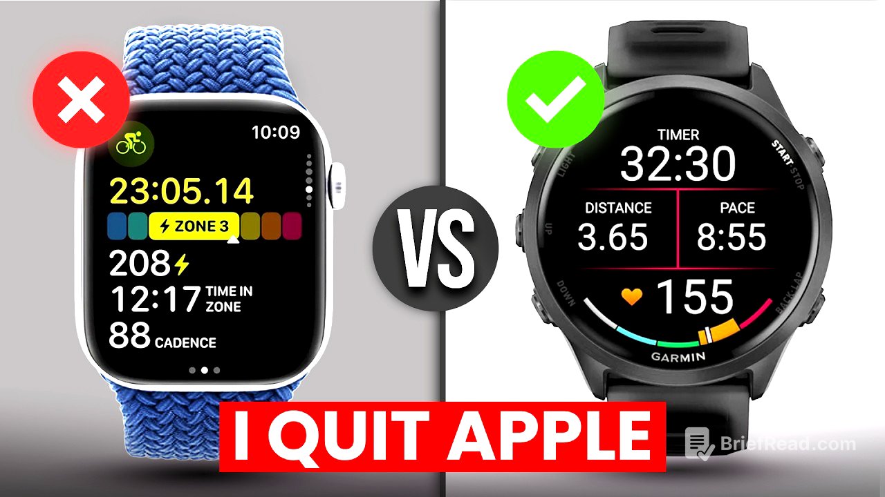 Why I’ll Never Buy an Apple Watch Again (but I’d buy Garmin instead…)