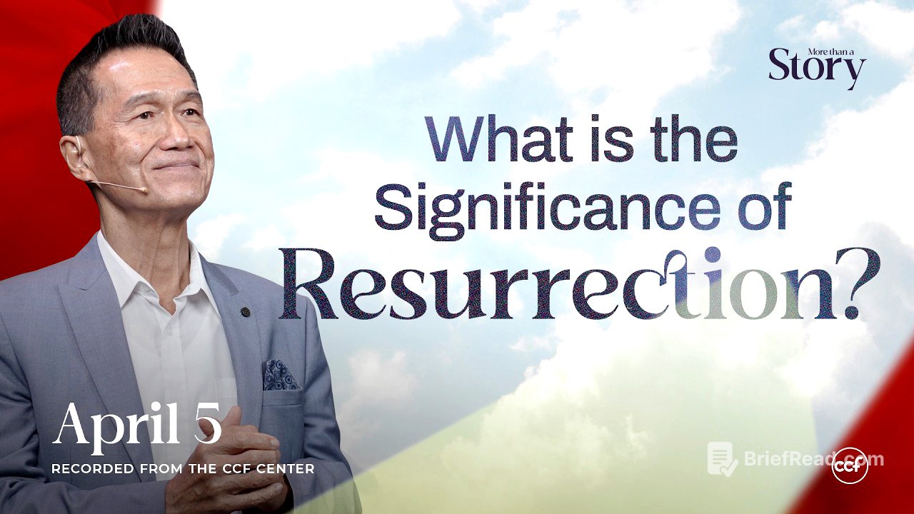 The Significance of the Resurrection | Peter Tan-Chi | April 5, 2026