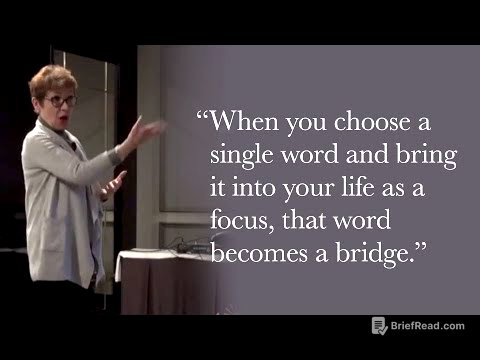 Caroline Myss - What word shapes your journey?