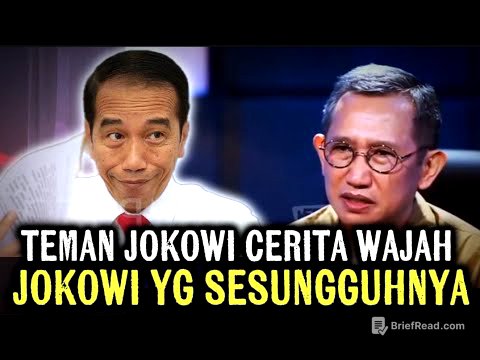 TEMAN JOKOWI CERITA WAJAH JOKOWI YANG SESUNGGUHNYA