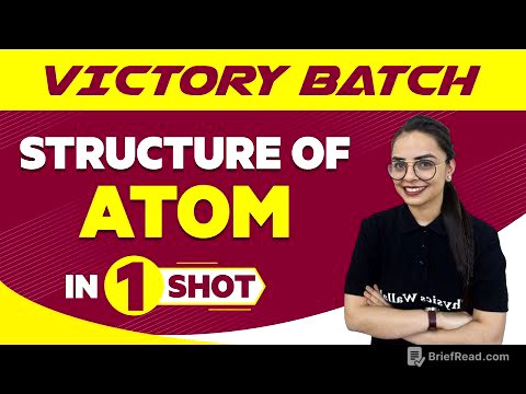Structure of Atoms in One Shot - JEE/NEET/Class 11th Boards || Victory Batch