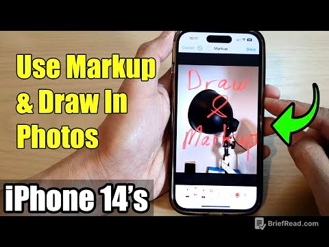 iPhone 14/14 Pro Max: How to Use Markup & Draw In Photos
