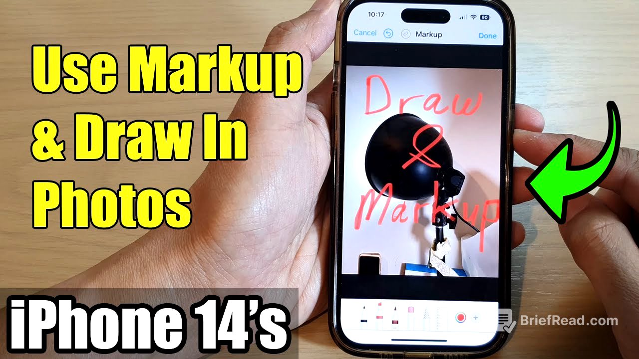 iPhone 14/14 Pro Max: How to Use Markup & Draw In Photos