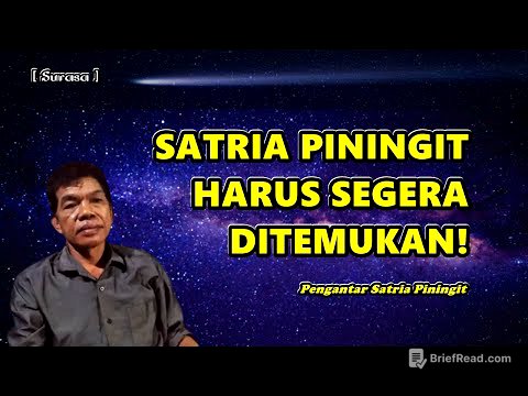 SATRIA PININGIT AKAN SEGERA MUNCUL