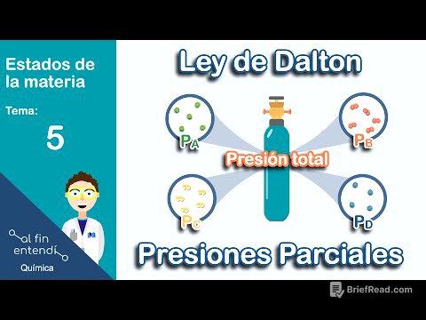 ¿Cómo Calcular: Presión Parcial |  P. Total | Fracción Molar ?