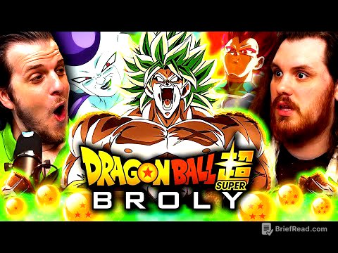 First Time Reaction to Dragon Ball Super: Broly