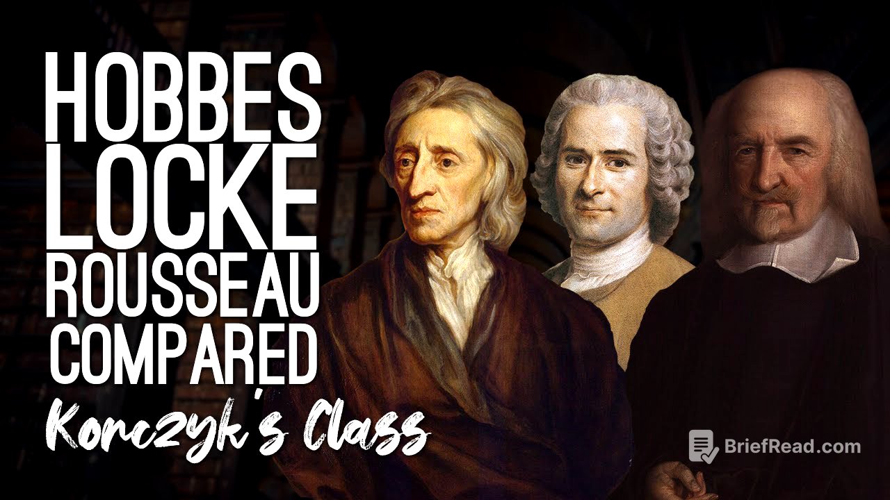 Hobbes vs. Locke vs. Rousseau - Social Contract Theories Compared