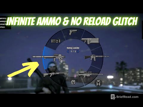 HOW TO GET INFINITE AMMO & NO RELOAD GLITCH IN GTA 5 ONLINE (OP & FUN GLITCH)