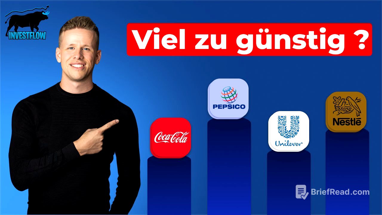 Sind PepsiCo, Cola, Nestlé & Unilever Aktien gerade historische Chancen? So einfach ist es nicht!