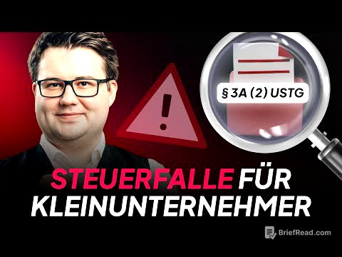 Steuerfalle Kleinunternehmer: Diese Falle übersehen fast alle Gründer!