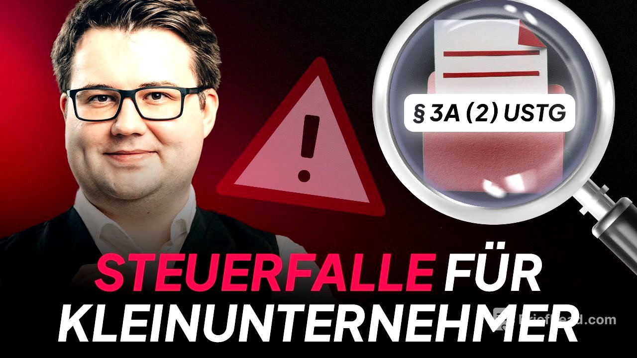Steuerfalle Kleinunternehmer: Diese Falle übersehen fast alle Gründer!