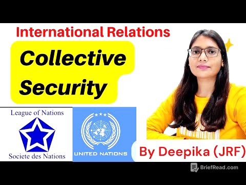 Collective Security  || सामूहिक सुरक्षा || Key Concepts in International Relations