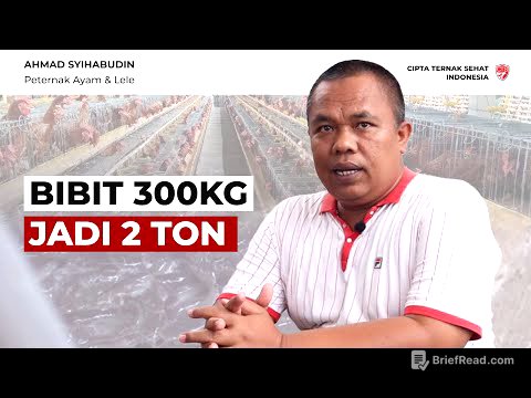 Tumpang Sari : Konsep Kandang Ayam & Kolam Lele Jadi Satu - Pak Syihabudin