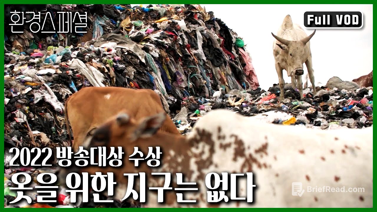 [2022 방송대상 대상🏆] 오늘 당신이 버린 옷, 어디로 갔을까? 우리 옷들이 바다 건너 거대한 무덤이 되다 | 옷을 위한 지구는 없다 | KBS 20210701 방송