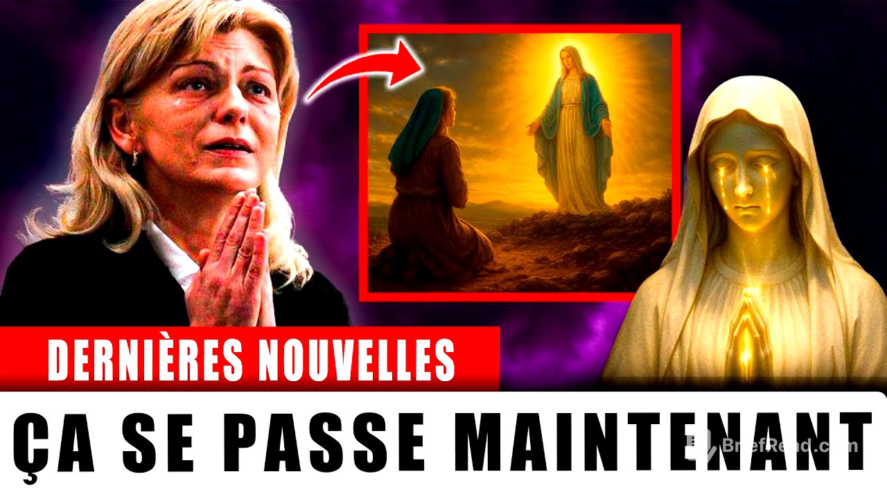 Choc à Medjugorje - la Vierge révèle ce qui va arriver au monde entier