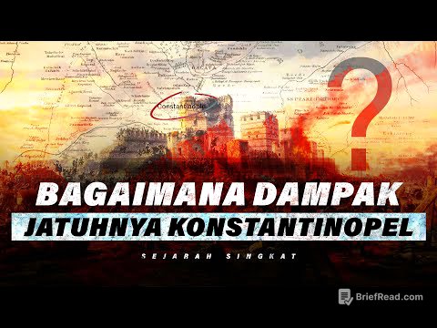 DAMPAK PENAKLUKAN DAN JATUHNYA KONSTANTINOPEL? | SEJARAH SINGKAT