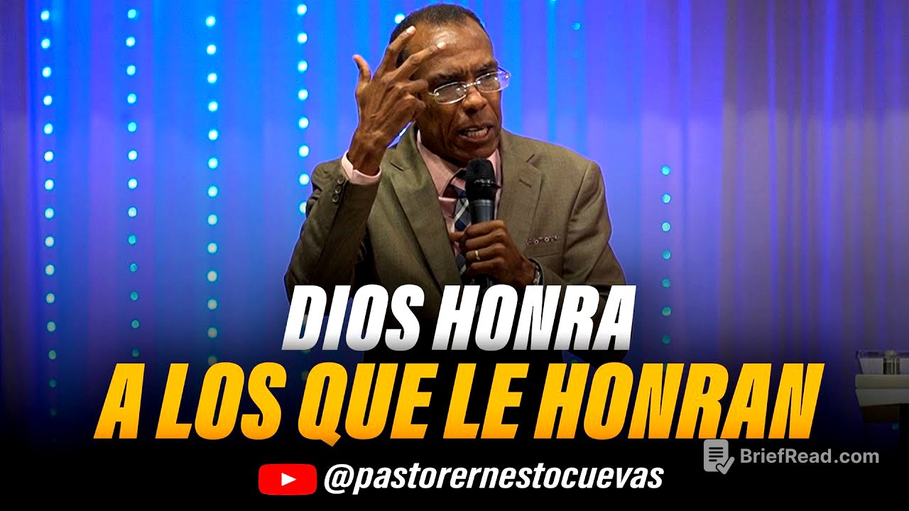 DIOS HONRA A LOS QUE LE HONRA | PASTOR ERNESTO CUEVAS