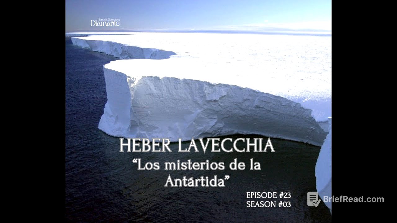 Es Capitulo 23 -1 Temporada 3 - Heber Lavecchia - Los misterios de la Antártida -  Podcast Diamante