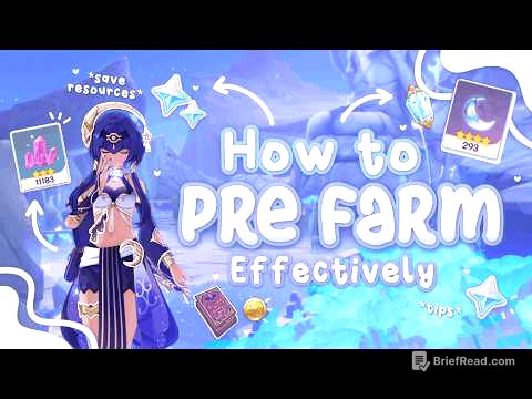 The Ultimate Pre-Farming Guide! (Save Time & Resources) ✦ | Genshin Impact