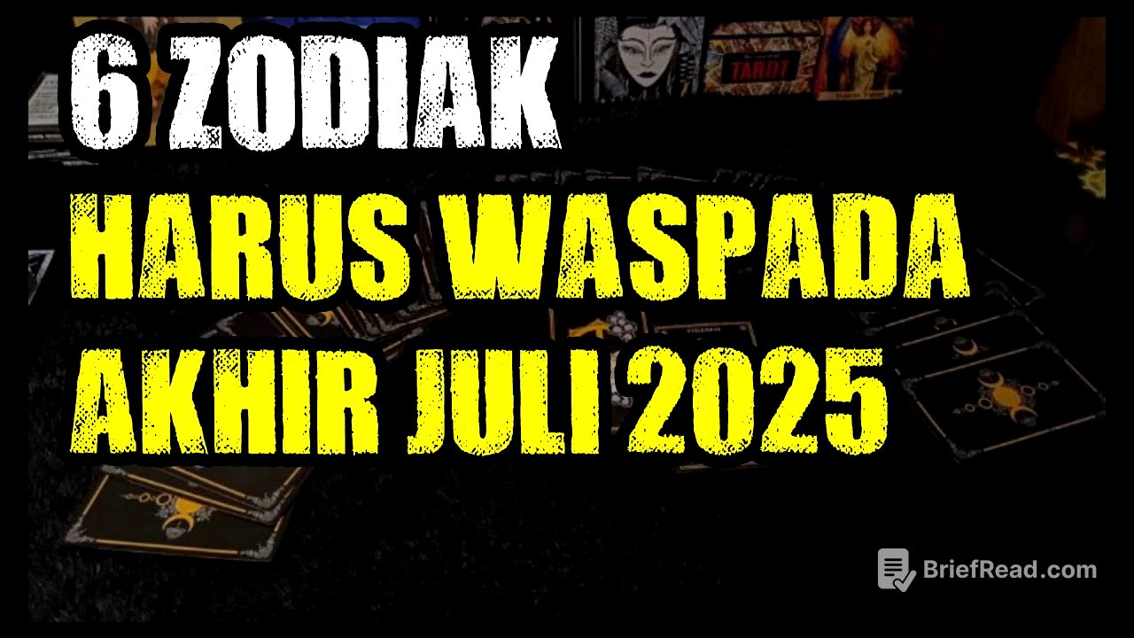 6 ZODIAK WASPADA FITNAH AKHIR JULI 2025