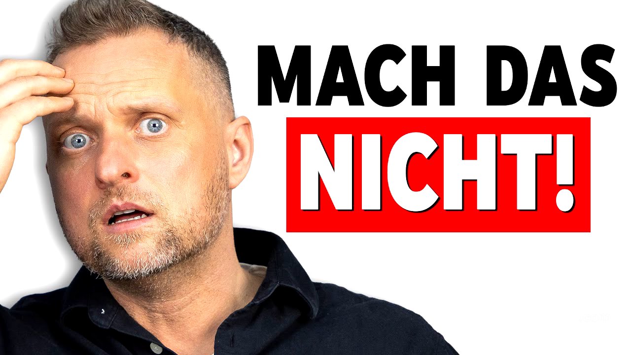 3 Dinge, die ich NIE MEHR im Sommer mache (große Fehler)