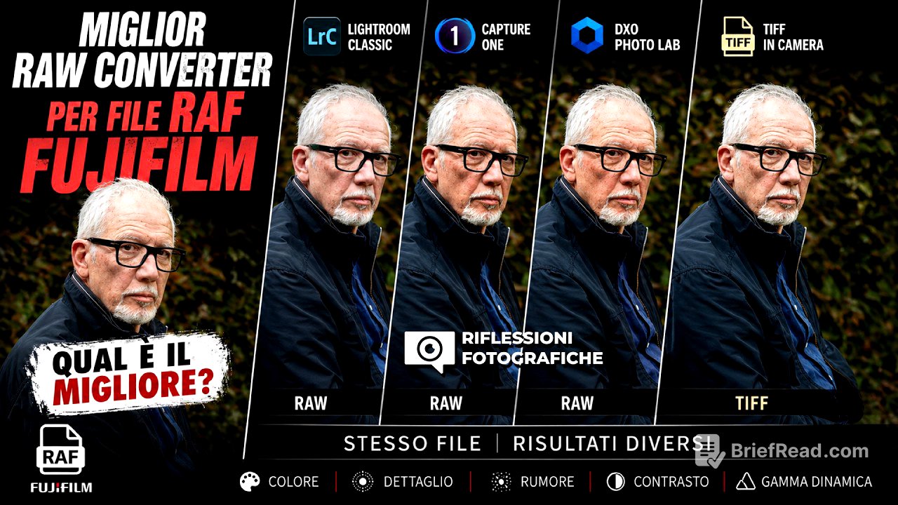 Fujifilm Raw X-Trans:Qual è il convertitore migliore ?