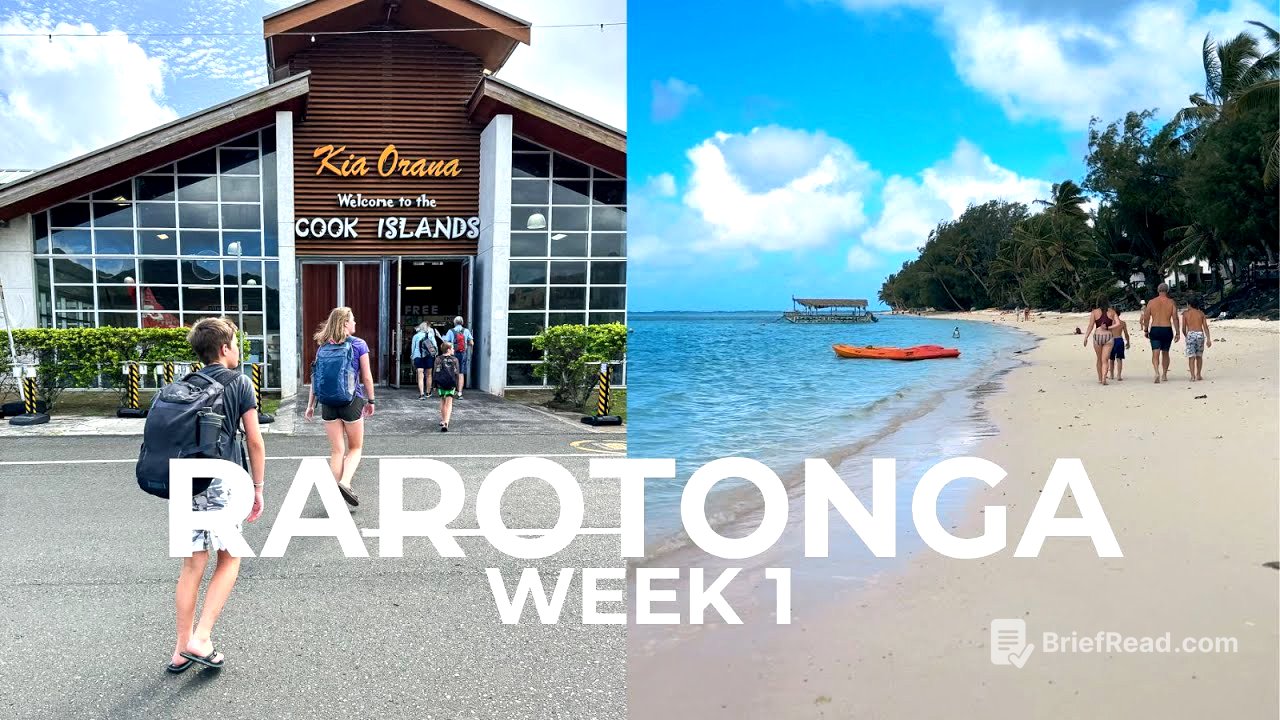 FIRST WEEK on Rarotonga, Cook Islands