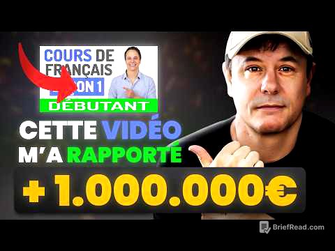 Cette Vidéo YouTube m'a rapporté 1 MILLION € !