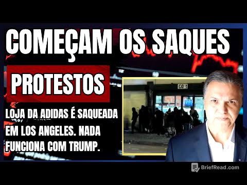 Começam os Saques: Protestos em Los Angeles Resultam na Saque de Loja da Adidas