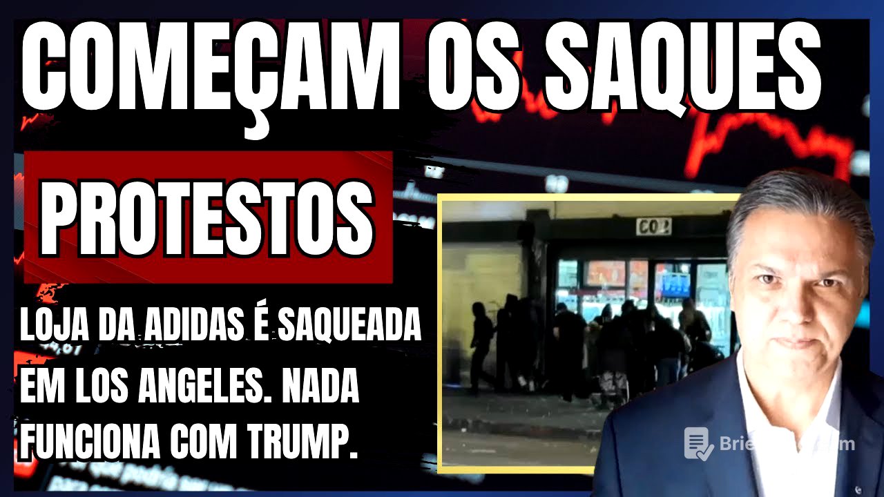 Começam os Saques: Protestos em Los Angeles Resultam na Saque de Loja da Adidas