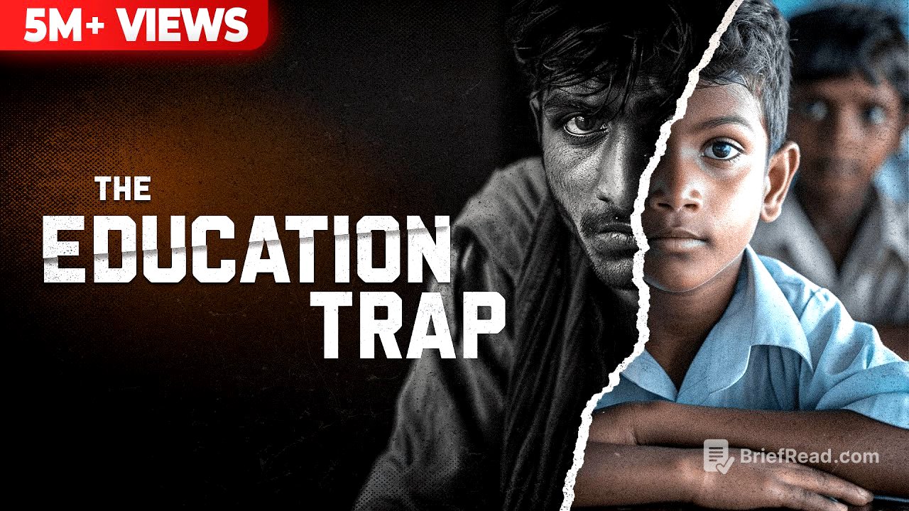 Why 99.6% of you will never be RICH | The Education Trap (documentary)