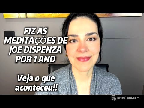 MEDITEI TODOS OS DIAS POR UM ANO (Joe Dispenza) 