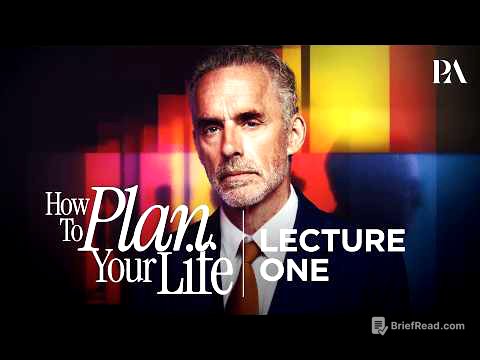 How to Plan Your Life | Lecture One (Official) | Peterson Academy