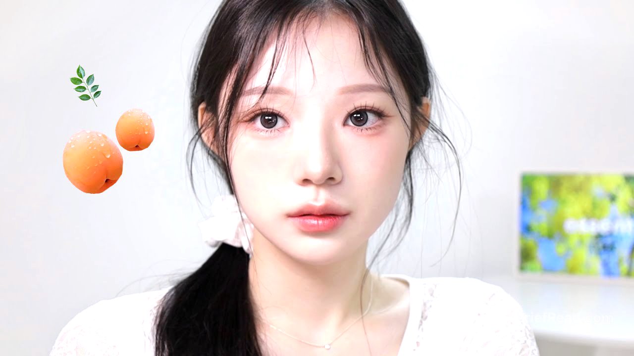 이슬 맺힌 살구 메이크업 *🍑◞･🌱 ˖