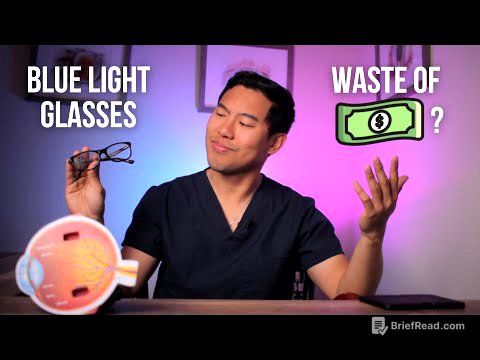 Blue Light Glasses -- A Waste of Money? Explained by an MD