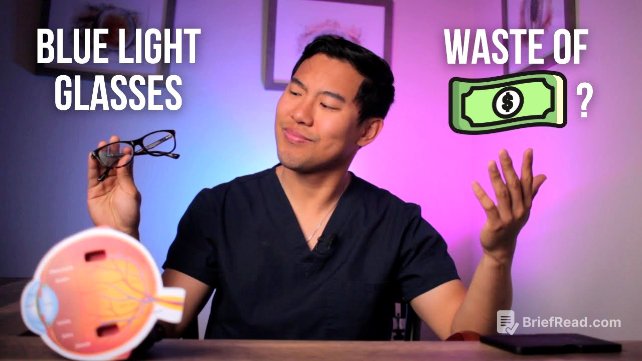 Blue Light Glasses -- A Waste of Money? Explained by an MD