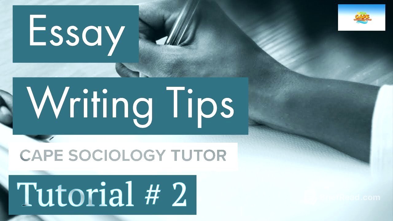 How to dissect a sociology question | Essay introduction| What are key terms?