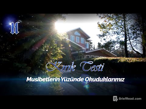 Kırık Testi | Musibetlerin Yüzünde Okuduklarımız | M. Fethullah Gülen