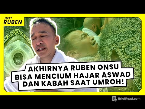 Just Ruben - Akhirnya Ruben Onsu Bisa mencium Hajar Aswad dan Kabah saat Umroh