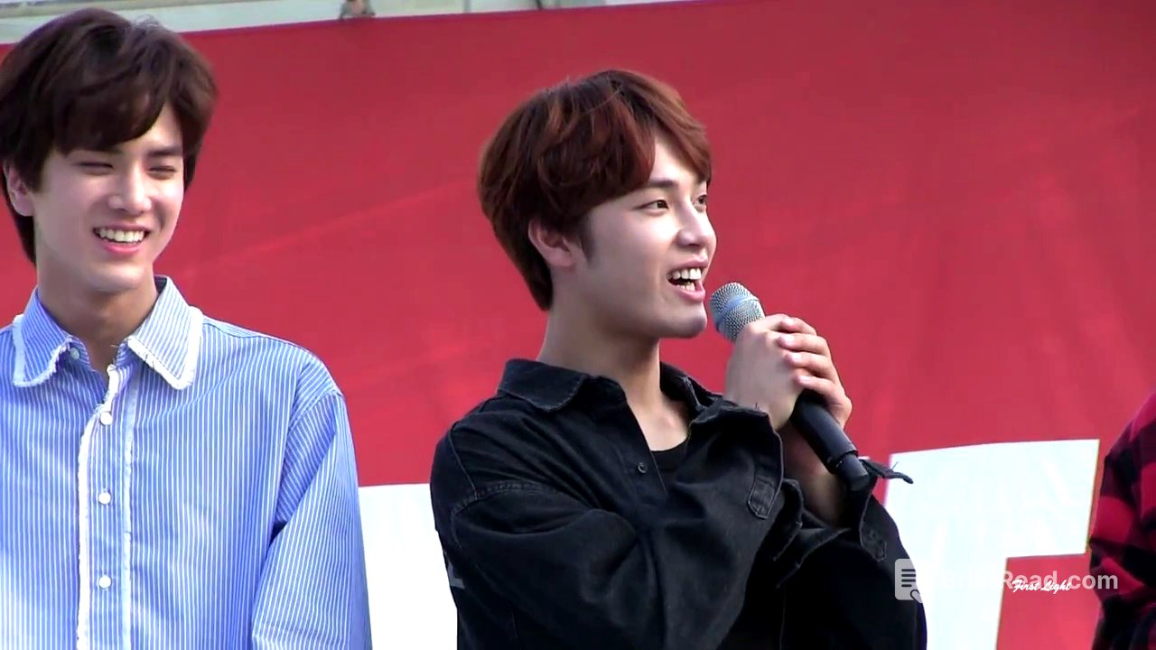 170909 더보이즈 THE BOYZ 남양주 꽃미남분식집 이벤트 전원 마지막 인사