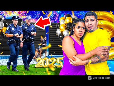 Our NEW YEAR’S Party Was RUINED! *cops showed up*