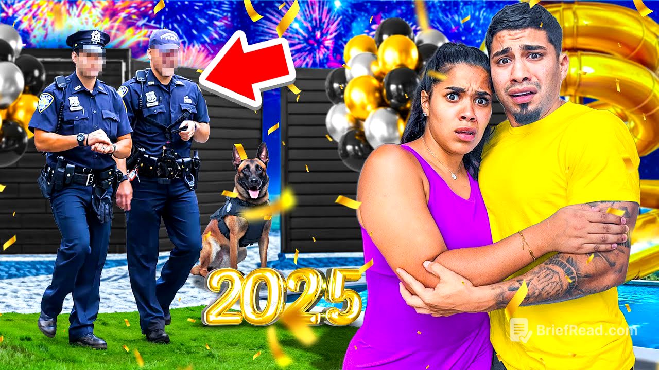 Our NEW YEAR’S Party Was RUINED! *cops showed up*