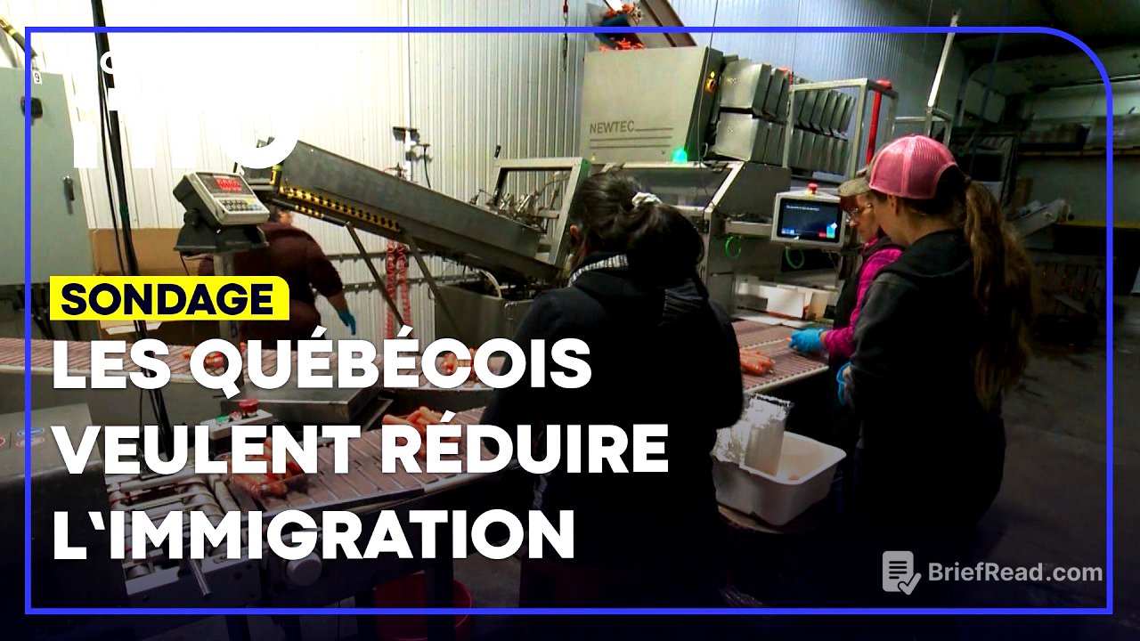 La majorité des Québécois veulent réduire les seuils d’immigration, révèle un sondage