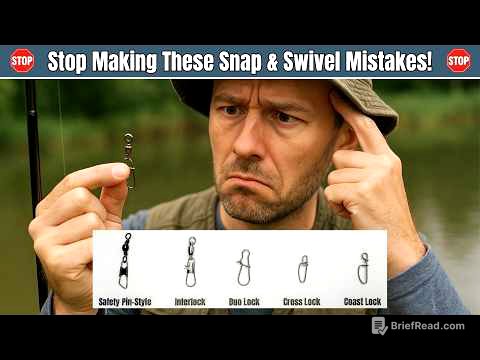 The Complete Guide to Snaps & Swivels - Use Them Like A PRO!