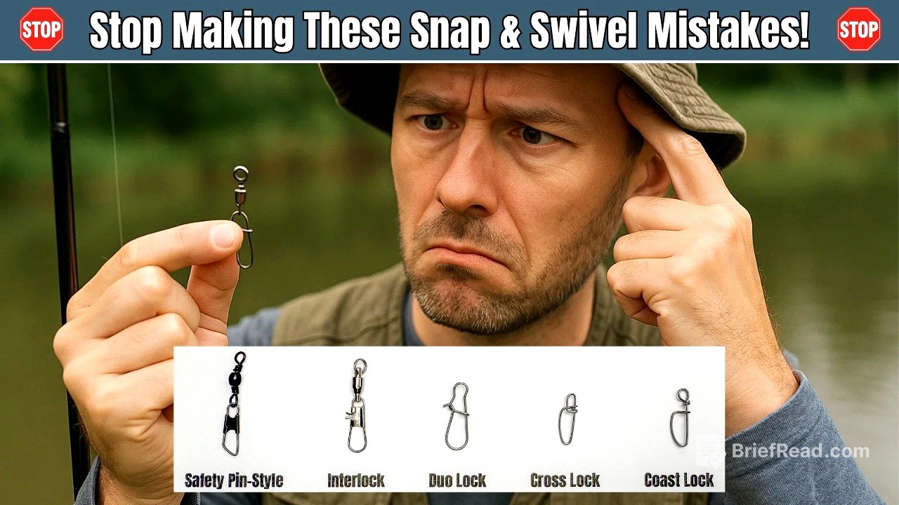 The Complete Guide to Snaps & Swivels - Use Them Like A PRO!