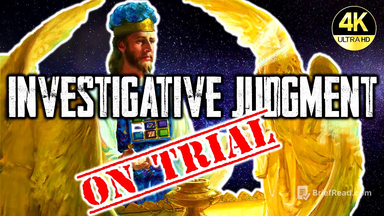 The Investigative Judgment: Is it Biblical? 10 Facts!