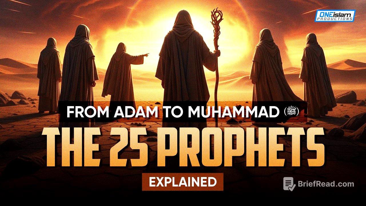 From Adam (AS) to Muhammad (SAW): The 25 Prophets Explained