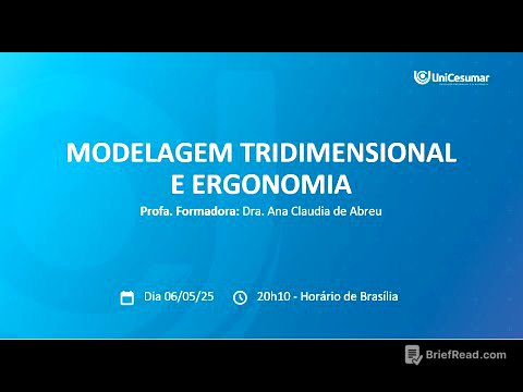 AULA 01 MODELAGEM TRIDIMENSIONAL E ERGONOMIA
