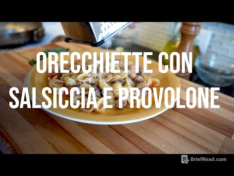 Orecchiette con Salsiccia e Provolone